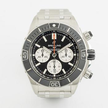 Breitling, Super Chronomat B01 44, chronograph, wristwatch, 44 mm.