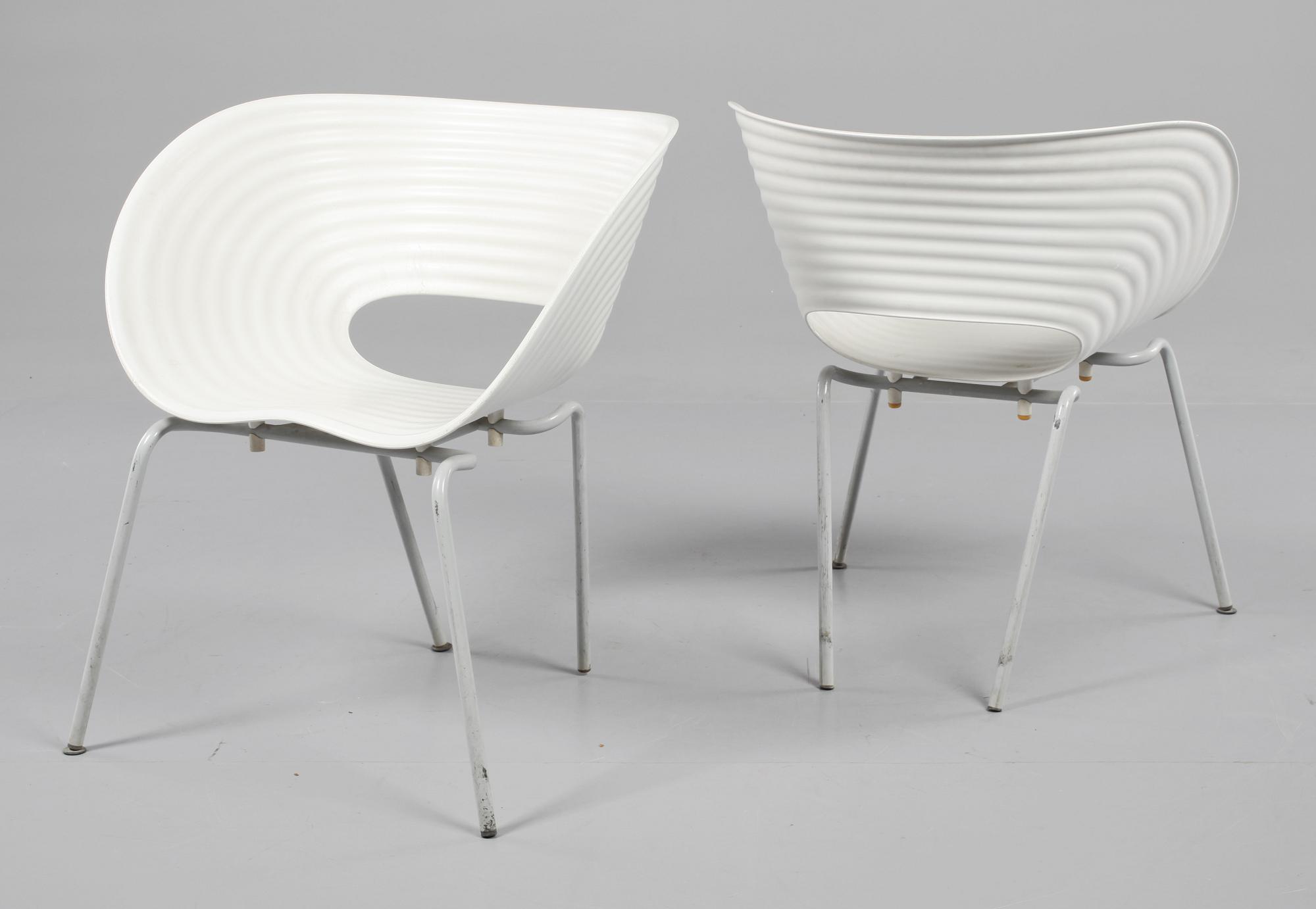 STOLAR, 2 st, "Tom Vac", formgivna av Ron Arad, Vitra, 1999.