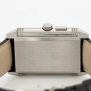 Jaeger-LeCoultre, Reverso Duoface, Night & Day, wristwatch, 42.2 x 26 mm.