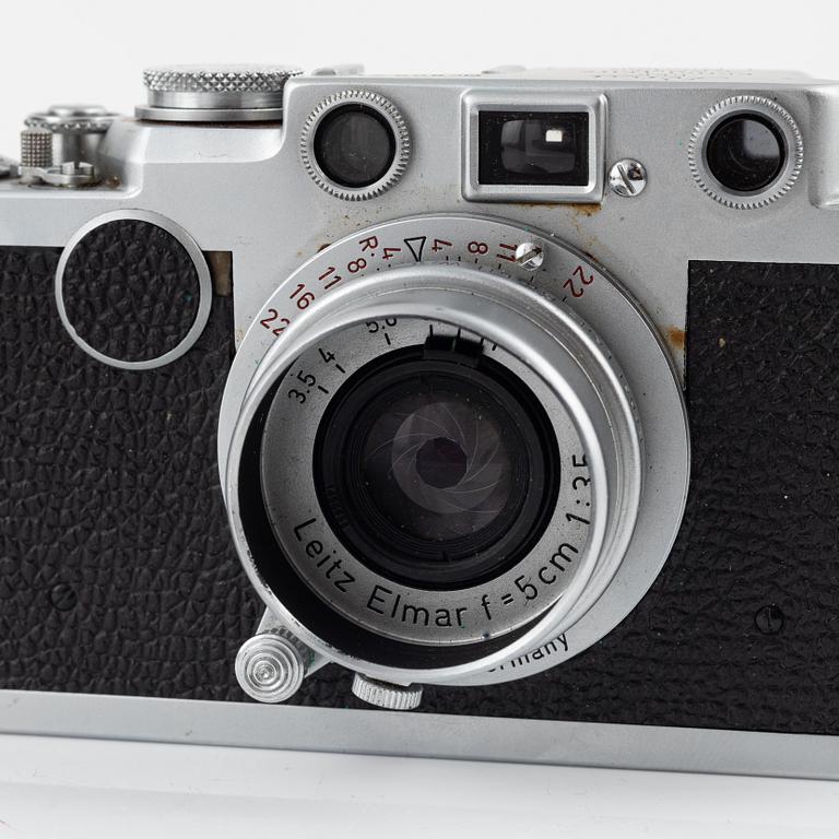 Leica IIf, "Black Dial", no. 809212, 1956.