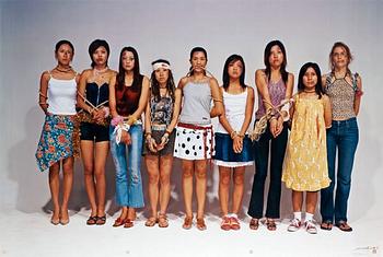 Liu Jin, "Incident 2002: Young girls (No. 2)".