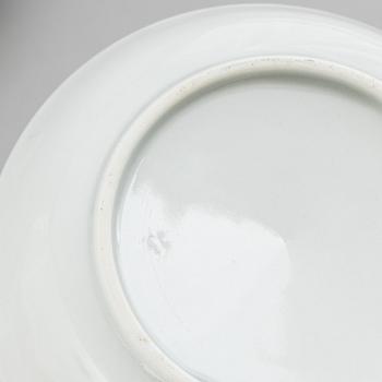 Service pieces, 46 pieces, porcelain, Samson, Paris,  France, 19th century.