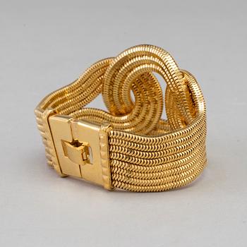 LARA BOHINC, armband, guldfärgad metall.