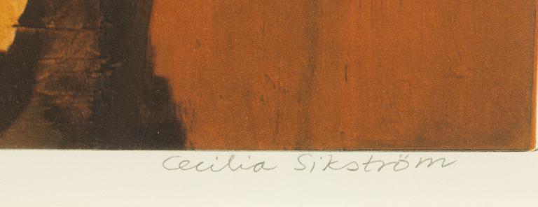 Cecilia Sikström, "Omslagsflickan".