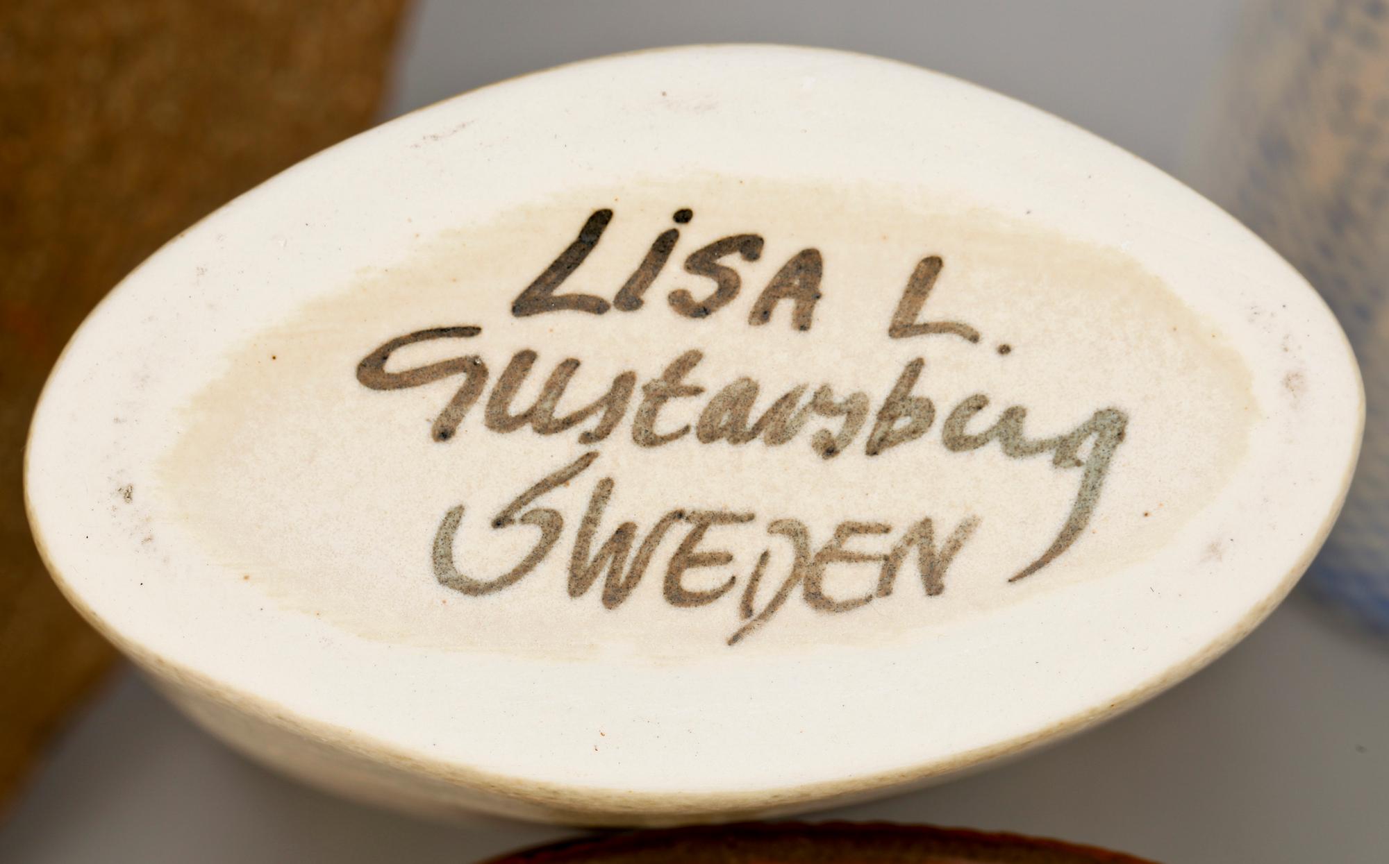 PARTI KERAMIK, 6 delar, Lisa Larson, Gustavsberg.