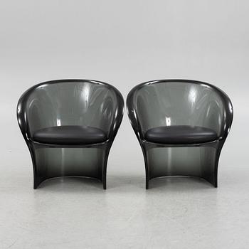 Pierre Paulin, a pair of 'Flower chair' armchiars, Magis.