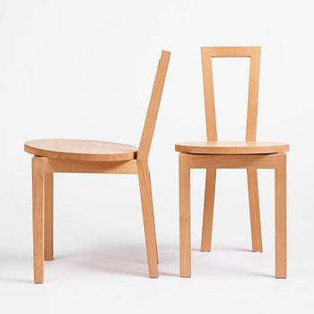 Navet, a set of six "Navet" chairs, Stockholm 2019.
