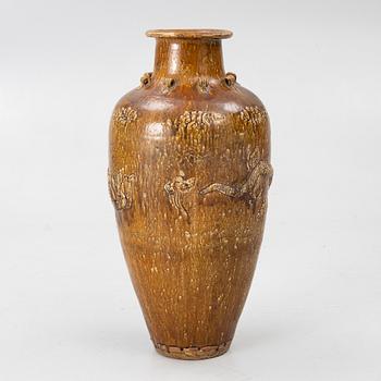 Floor vase, porcelain, China, 20th century.