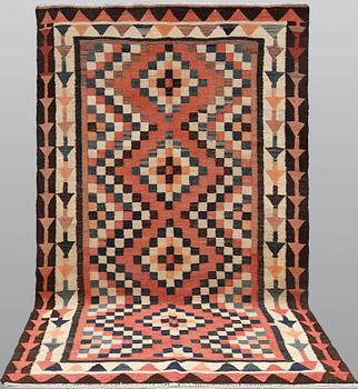 Rug, Nomad kilim, approximately 288 x 163 cm.