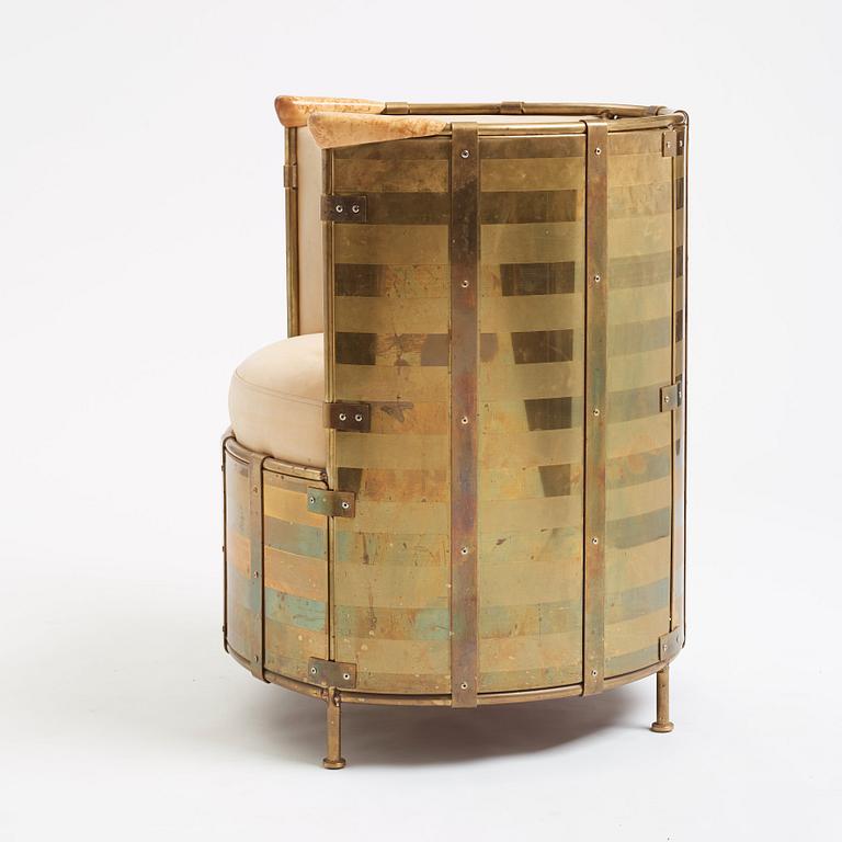 Mats Theselius, an 'El Dorado' easy chair, ed. 334/360, Källemo Sweden post 2002.
