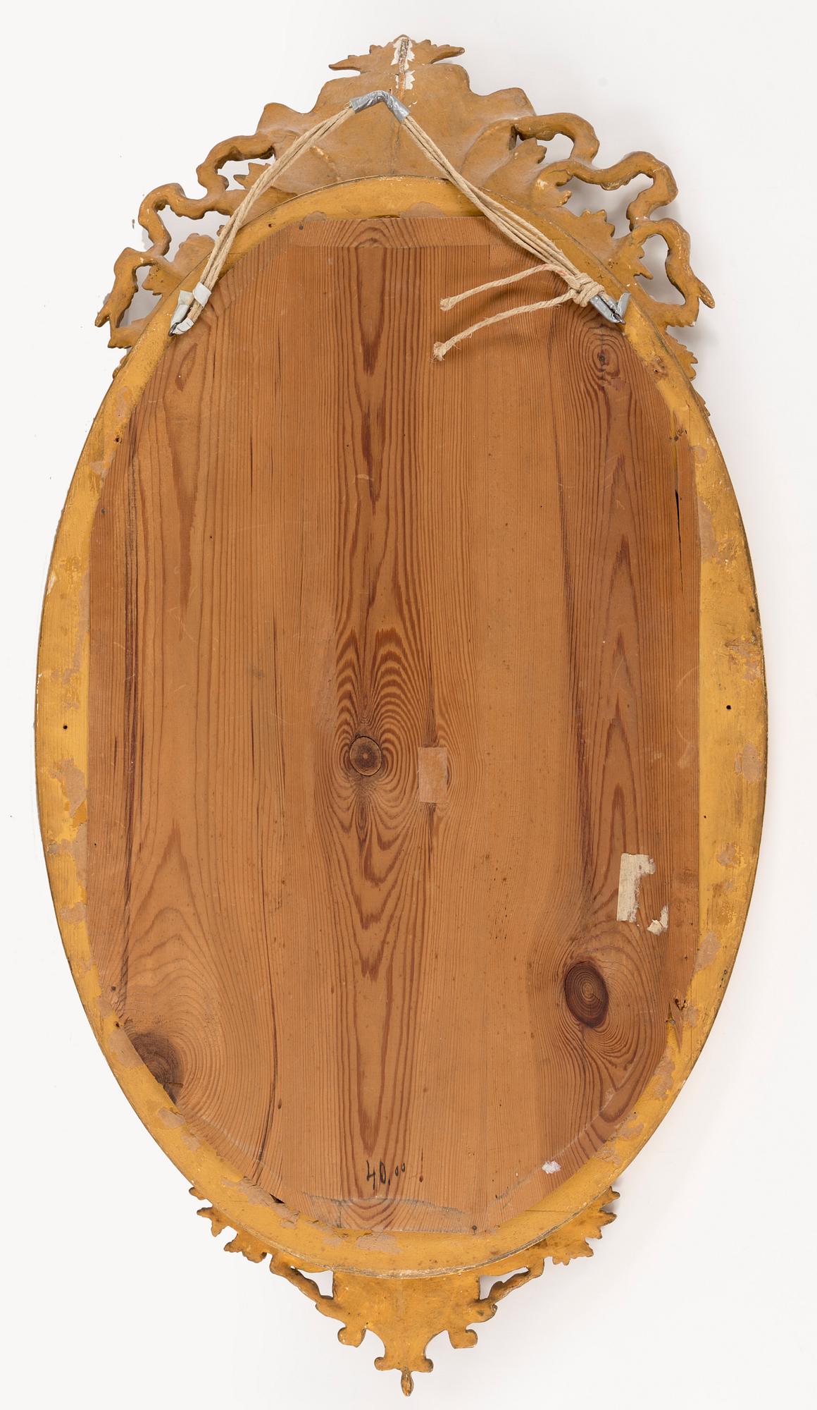A late 19th century mirror.