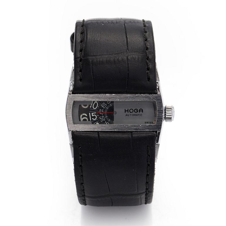 Hoga, Directime, "Jump Hour", wristwatch, 33.5 mm.