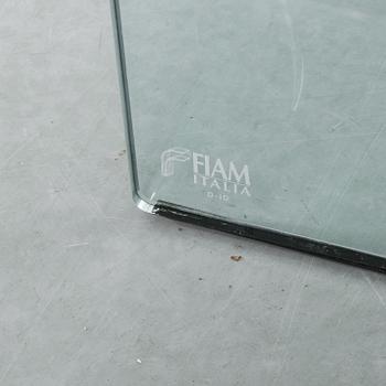 SOFFBORD, glas. "Eco", Hans von Klier, Fiam Italien. 1980-tal.