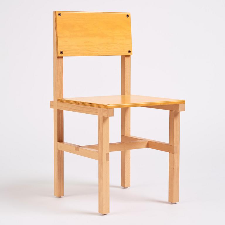 Fredrik Paulsen, a "Röhsska" chair, ed. 1/102, provenance 'Fredrik's Fun Fair', Designbaren at Stockholm Designweek, Blå Station 2020.