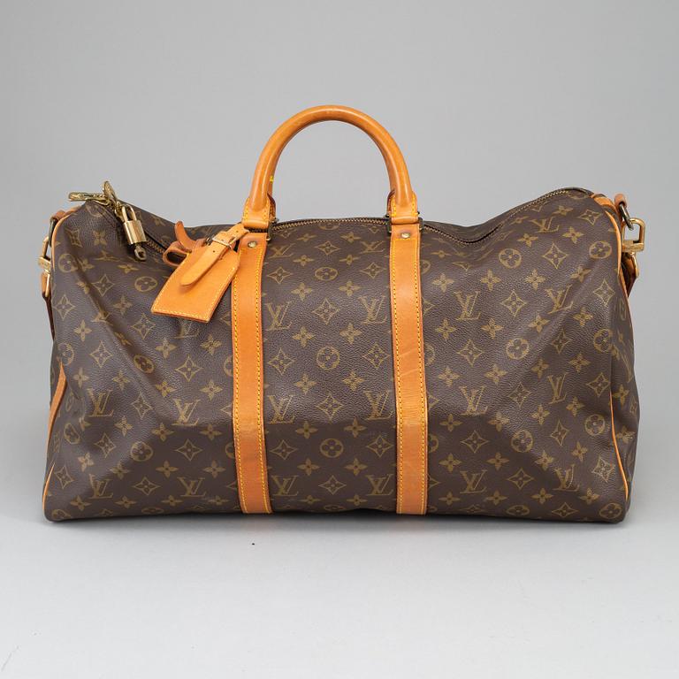 LOUIS VUITTON, 'Monogram Keepall Bandouliere 50'.