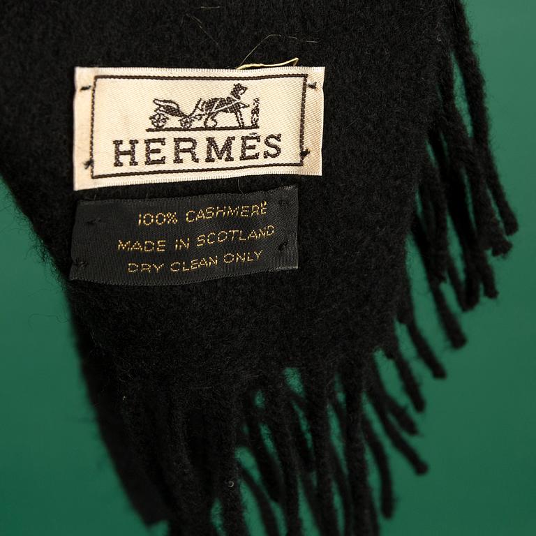 A scarf by Hermès.