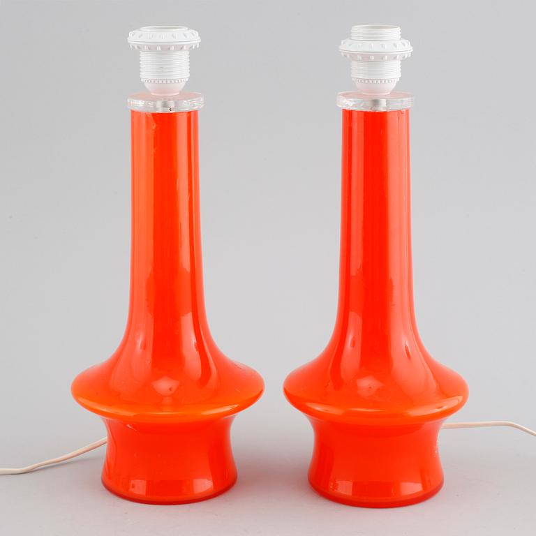 A pair of 1960/70s table lamps.