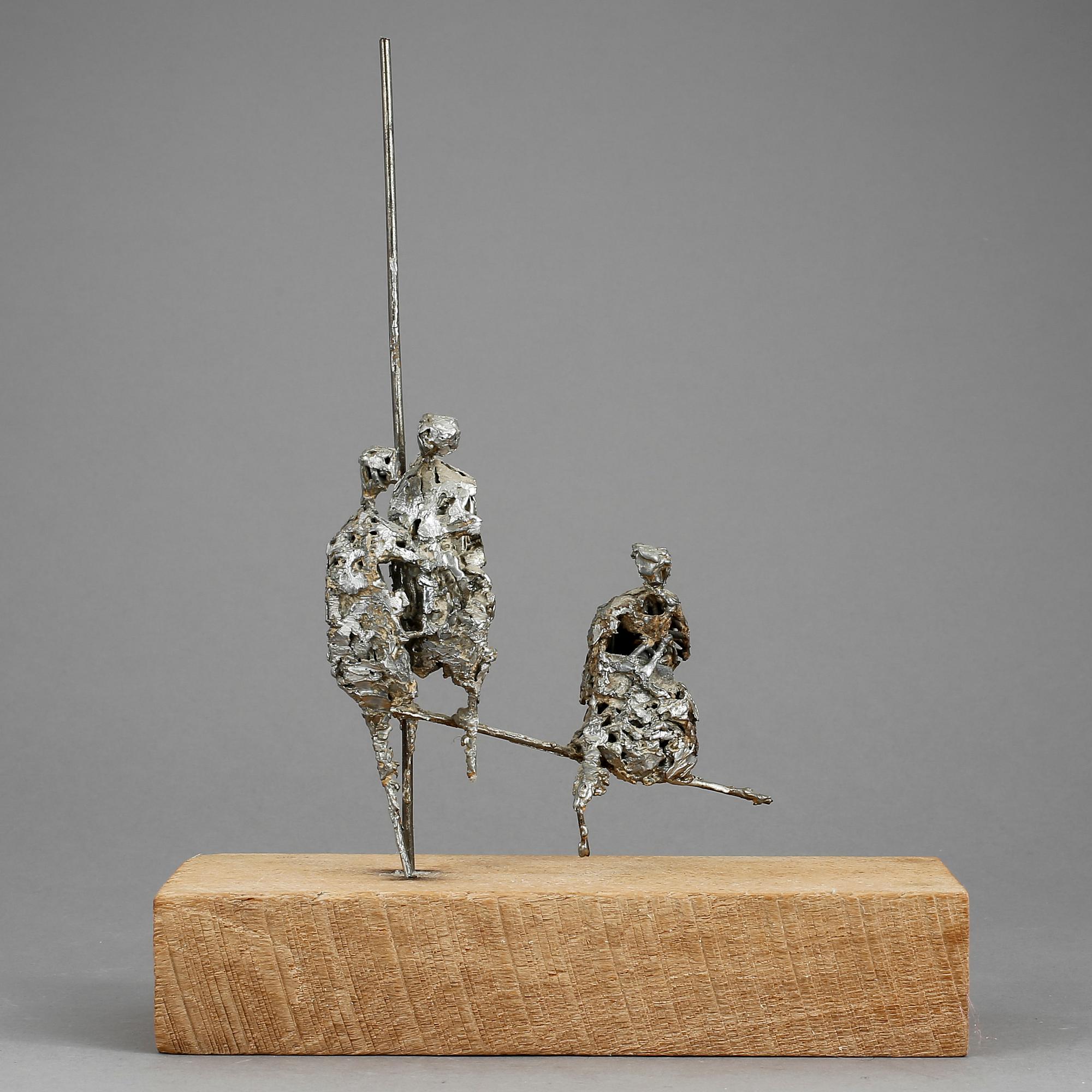 ÅKE LAGERBORG, skulptur, signerad, daterad 1962.