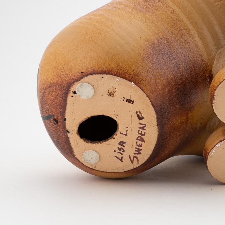 Lisa Larson, a stoneware sculpture 'Lejon Maxi', Gustavsberg.
