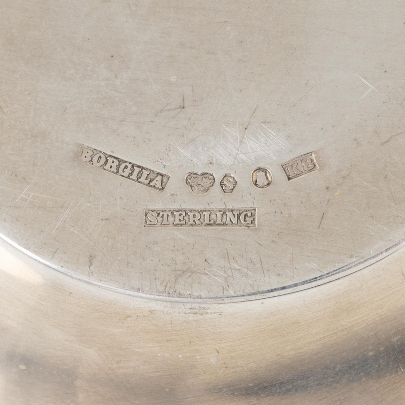 Atelier Borgila, a pair of sterling silver bowls, Stockholm, 1933-36.