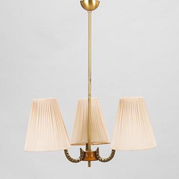 A ceiling light, Orno, mid-20th century.