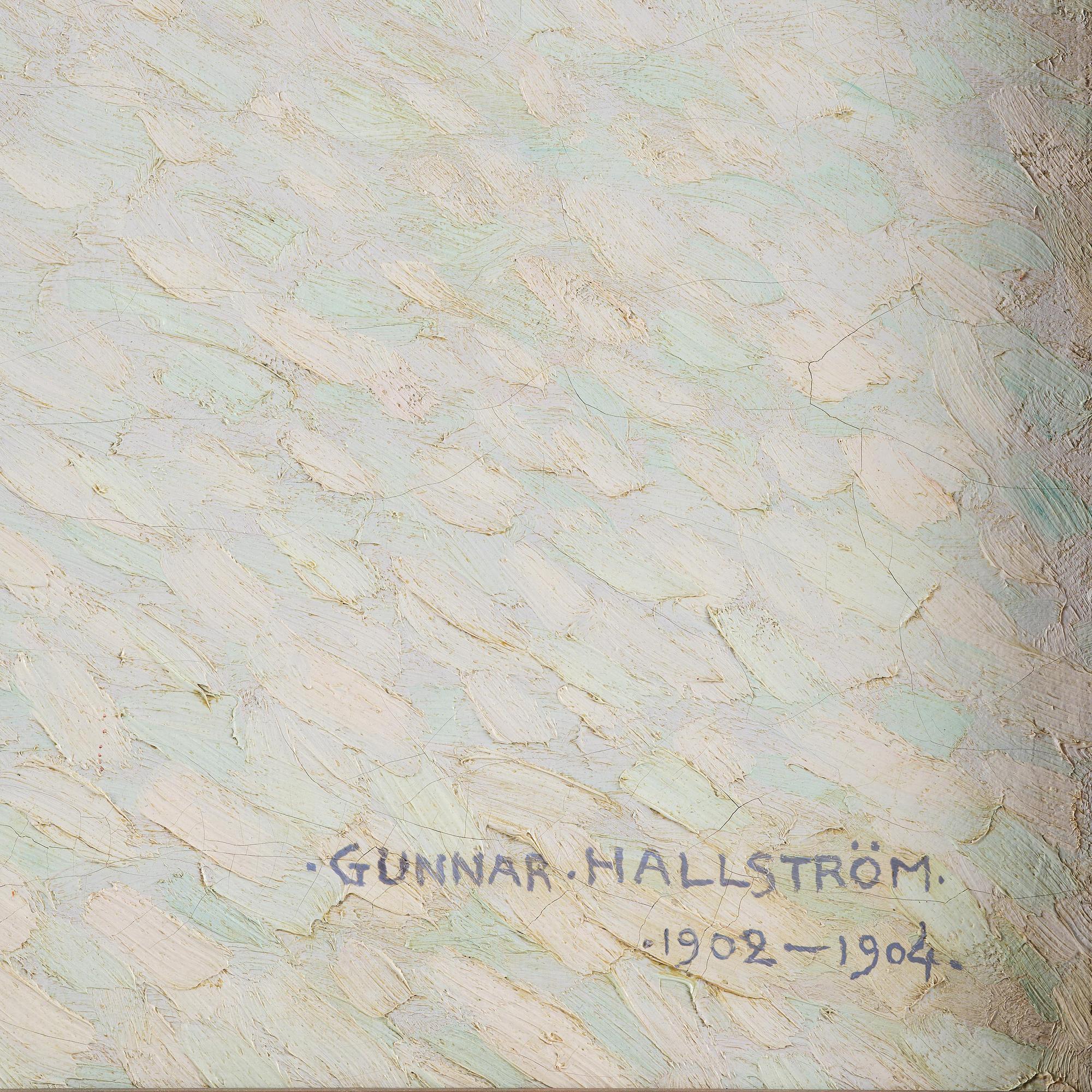 Gunnar Hallström, Jägare vid skogsbrynet.