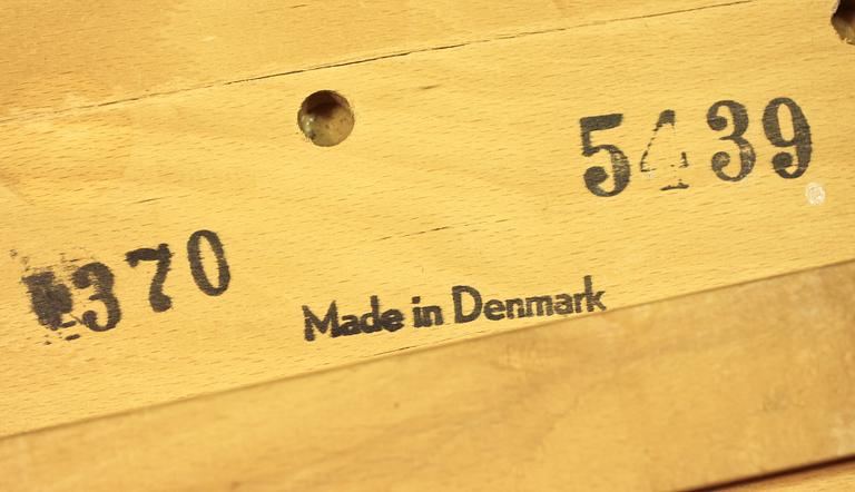 MATBORD samt STOLAR, 4 st, Slagelse Møbelvaerk A/S, Danmark, 1960-tal.