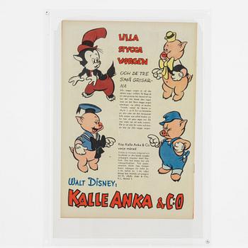"Kalle Anka & Co" Nr 1, 1949.