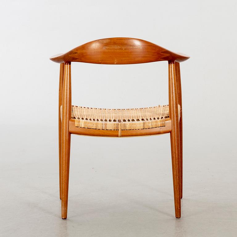 HANS J WEGNER, Karmstol, "The Chair" för Johannes Hansen, Danmark, 1950-tal.