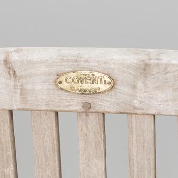 TRÄDGÅRDSSTOLAR, 4 stycken, Covent Garden, 1900/2000-tal.