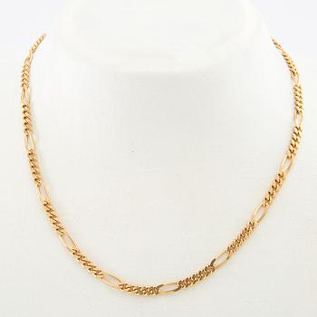 Necklace, Panzer link, 18K gold.