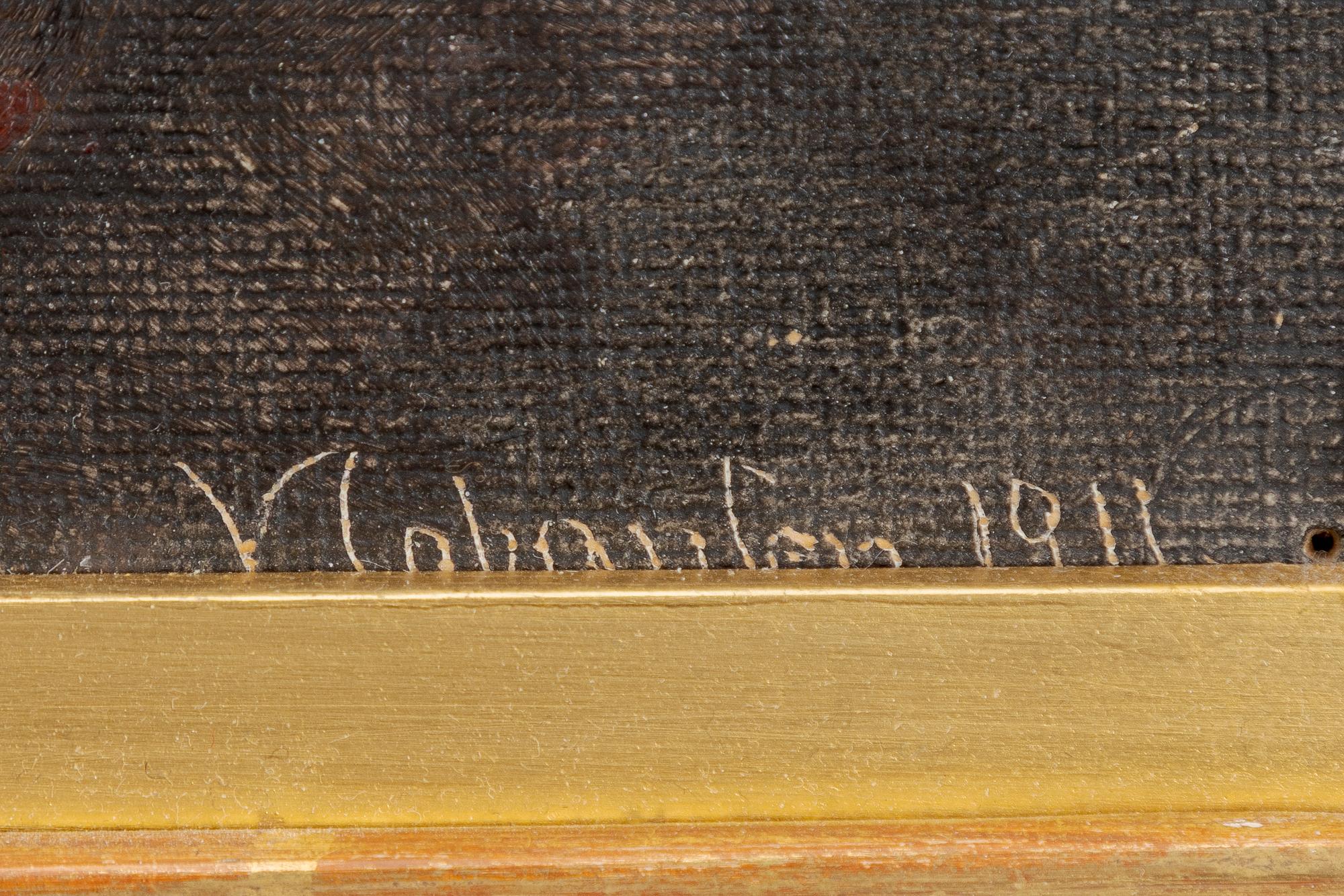 Viggo Johansen, Flower still life.