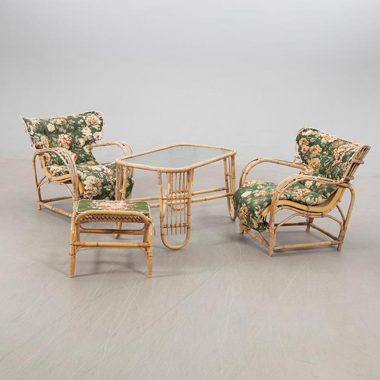 Garden group, 4 pieces, probably Viggo Boesen.