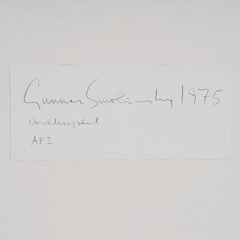 Gunnar Smoliansky, "Urvädersgränd", 1975.