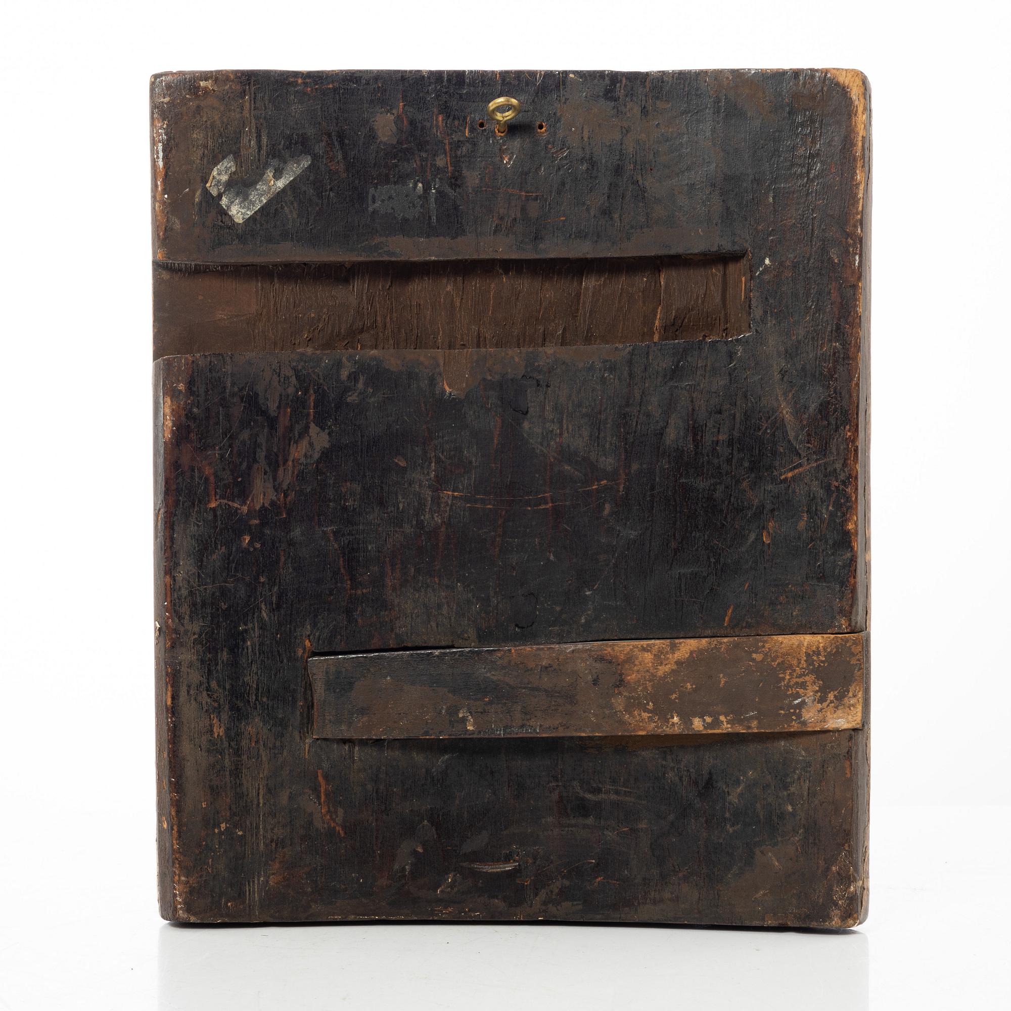 Ikon, Ryssland, 1800-tal, Jesu uppståndelse och nedstigning till de döda.