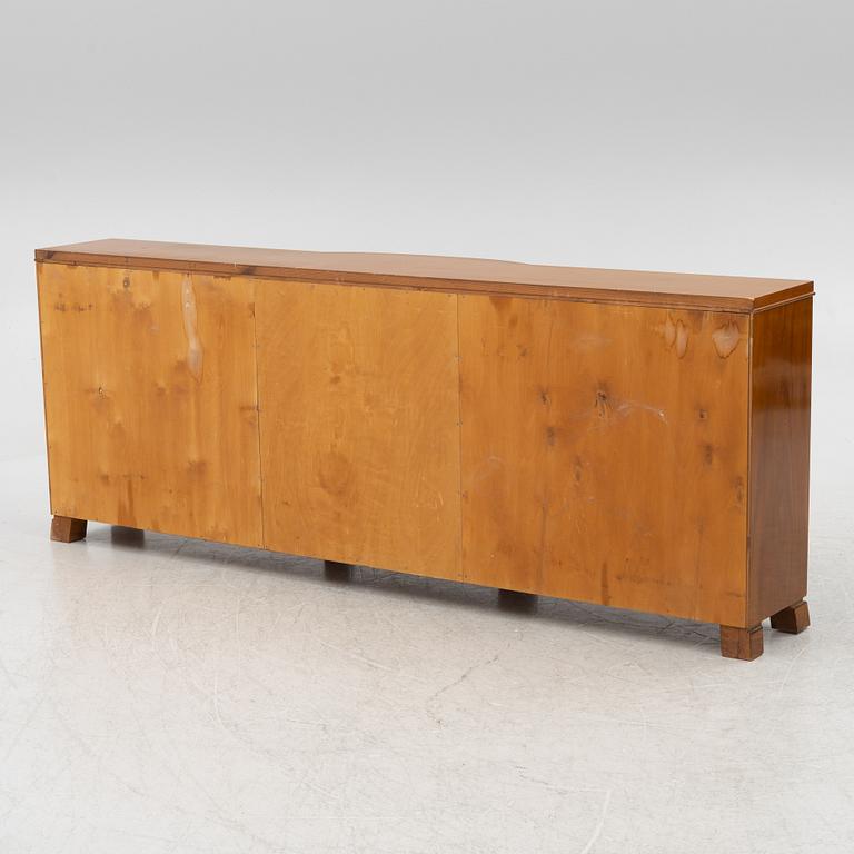 A bookcase with cabinet, Swedish Modern, 1930's/40's.