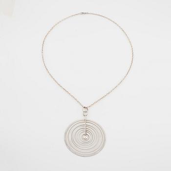 TAPIO WIRKKALA, hänge, "Silvermåne", N. Westerback, 1971.