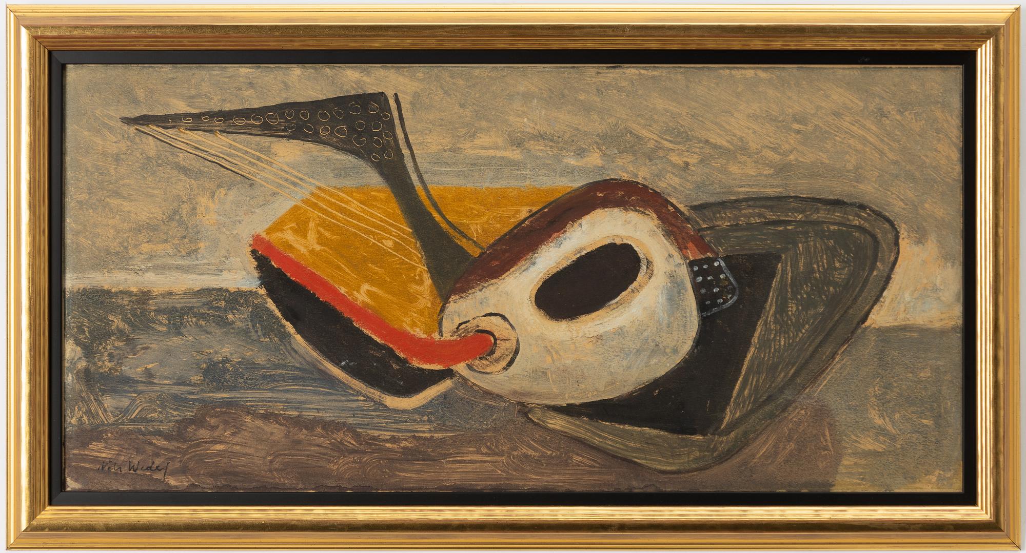 Nils Wedel, Geometrisk komposition.