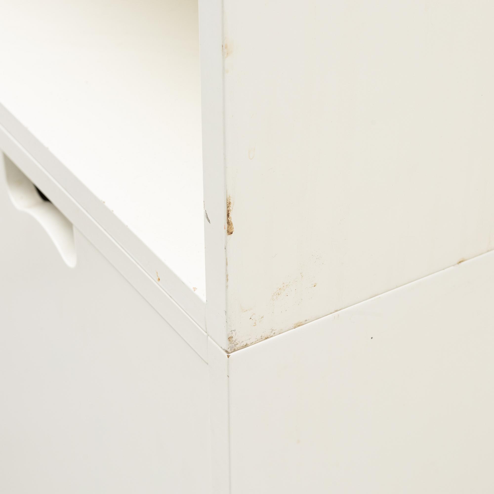 Jonas Bohlin & Thomas Sandell, Bookcase and 2 cabinets, "Snow", Asplund.