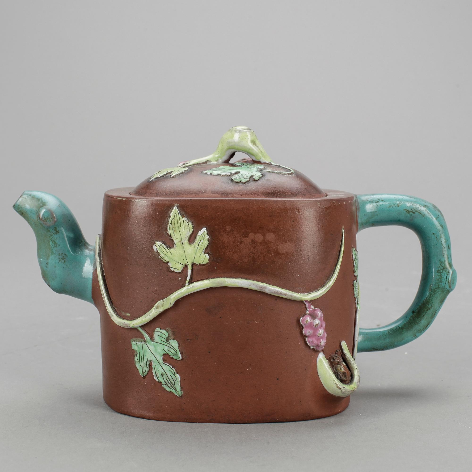 TEKANNA med LOCK, yixinggods. Kina, 1900-tal.