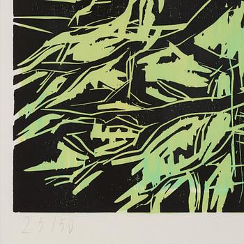 Georg Baselitz, 'Geteilter Held (Remix)'.