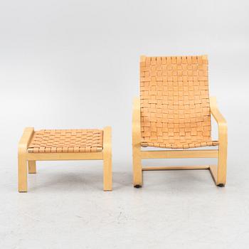 Noborn Nakamura , fåtölj med fotpall "Poäng", IKEA, 1999.