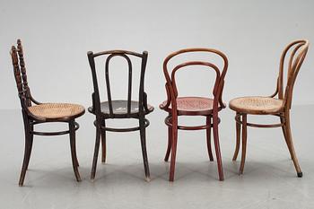 STOLAR, 4 stycken, tidigt 1900-tal.