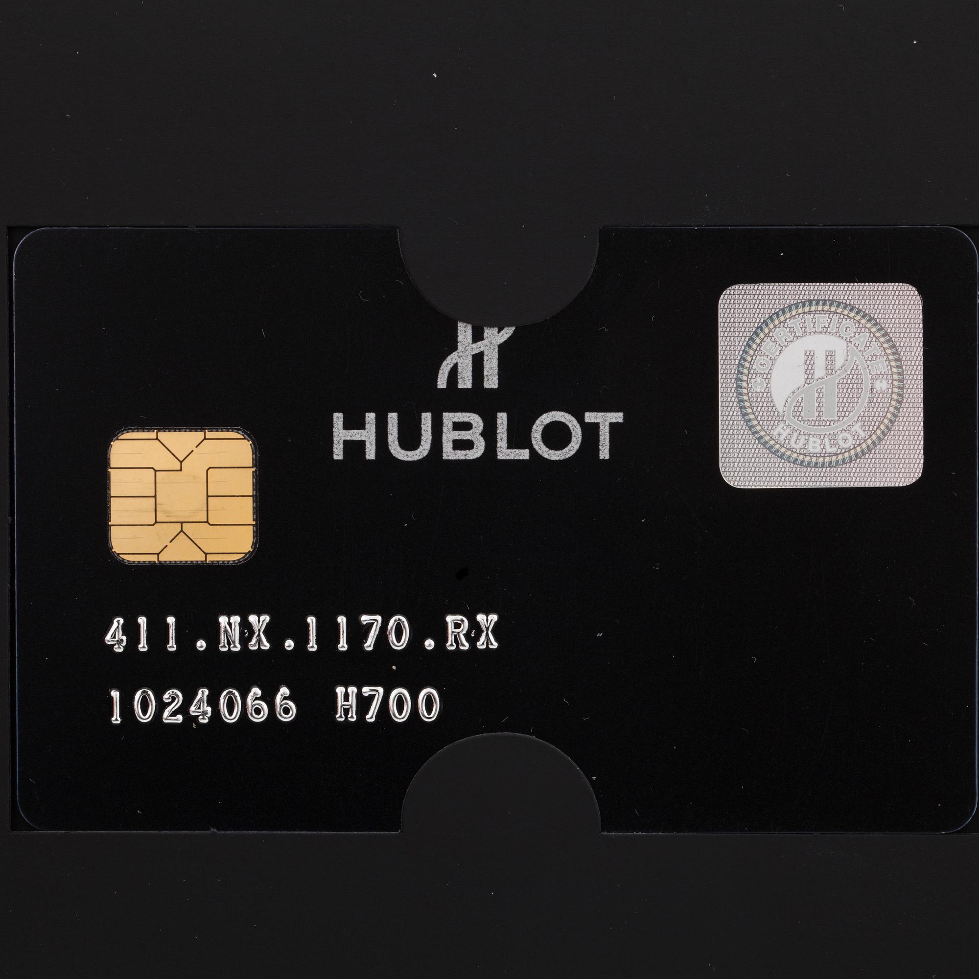 HUBLOT, Big Bang, Unico Titanium, flyback chronograph, wristwatch, 45 mm,