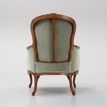 A french Louis XV Bergére, 18th century.