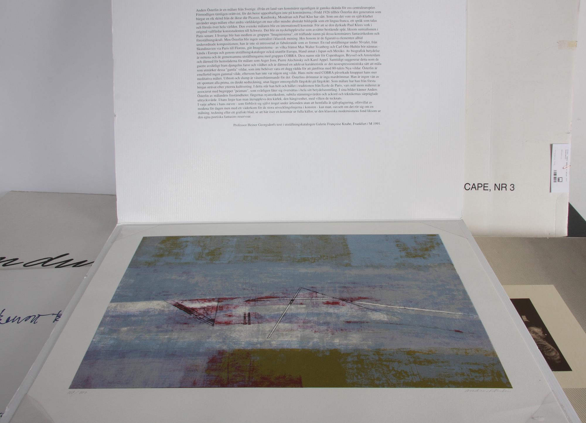 PARTI GRAFIK,10 delar. Div konstnärer.