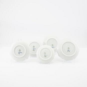 Fat 14 st "Musselmalet hel och halvblonde" Royal Copenhagen Danmark porslin.