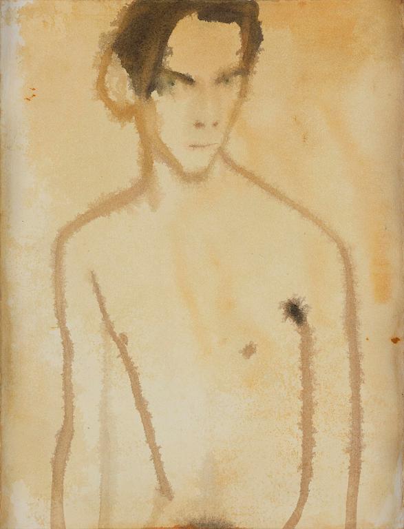 Mats Gustafson, Porträtt av Karl Holmqvist.