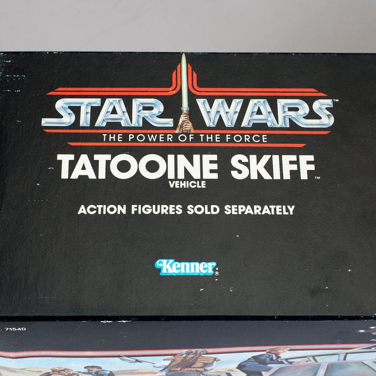 STAR WARS, Tatooine Skiff i oöppnad kartong, Kenner, 1984.