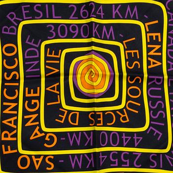 Hermès, scarf, "The Sources of Life".
